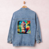 Weihnachtshörnchen als Weihnachtsmann-56765 Jeansjacke (Hangar)