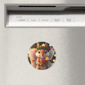 Weihnachtshörnchen Fairy Magnet (In Situ (Geschirrspüler))