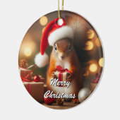 Weihnachtshörnchen mit Ornament individuell anpass (Links)