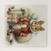 Weihnachtshörnchen-Puzzle Puzzle (Horizontal)