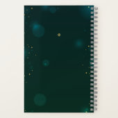 Weihnachtshörnchen, Schneeflocken Notizblock (Rückseite)