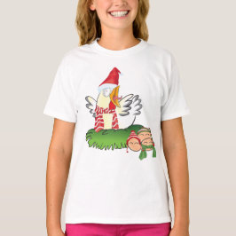 Weihnachtshühnchen und ihr Eierschmuck T-Shirt