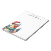 Weihnachtshühnchen vom Schreibtisch Notizblock (Rotiert)