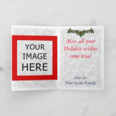 WeihnachtsHummer Feiertagskarte (Innenseite)