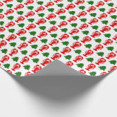 Weihnachtshummer Geschenkpapier (Ecke)