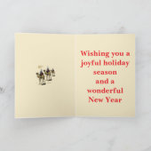 Weihnachtshumor Drei Weise Männer... Als Ob Karte (Innenseite)
