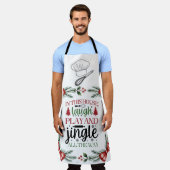 Weihnachtshumor  schürze (Getragen)