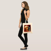 Weihnachtshund 4 tragetasche (Vorderseite (Model))