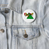 Weihnachtshund Button (Beispiel)
