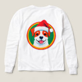 Weihnachtshund Cartoon (Design Rückseite)