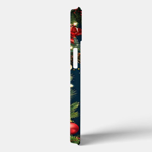 Weihnachtshund Case-Mate iPhone Hülle (Rückseite / Rechts)