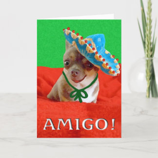 Weihnachtshund Feiertagskarte