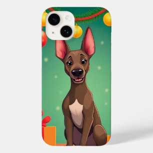 🎄 Weihnachtshund Freude ✨ Süßer Santa-Hund Case-Mate iPhone 14 Hülle