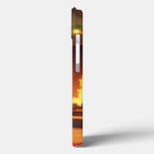 Weihnachtshund im Cartoon Case-Mate iPhone Hülle (Rückseite / Links)