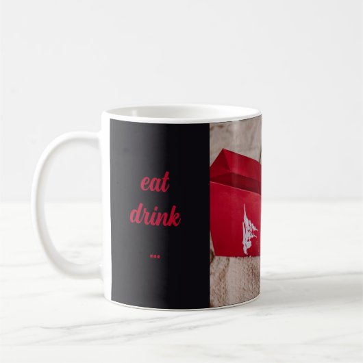Weihnachtshund ist furchtbar kaffeetasse (Links)