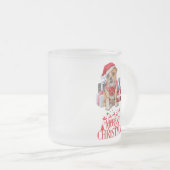 Weihnachtshund Mattglastasse (VorderseiteRechts)