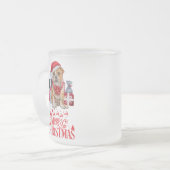 Weihnachtshund Mattglastasse (Vorderseite Links)