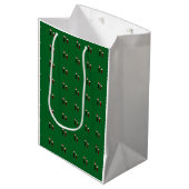 Weihnachtshund Mittlere Geschenktüte (Vorderseite Schrägansicht)