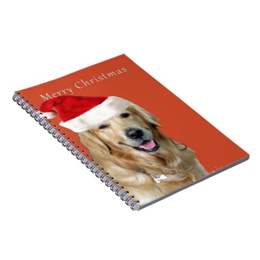 Weihnachtshund Notizblock (Rechte Seite)