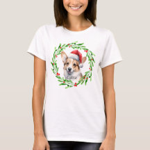 Weihnachtshund Pembroke Welsh Corgi Holidays Haust