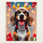 Weihnachtshund Planer (Vorderseite)