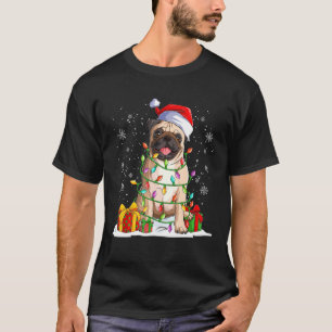 Weihnachtshund Pullover Weihnachten Mops Schlafanz