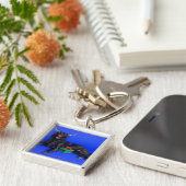 Weihnachtshund Schlüsselanhänger (Seite)