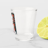 Weihnachtshund Schnapsglas (Rechts)