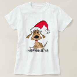 Weihnachtshund T-Shirt