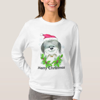 Weihnachtshund T-Shirt