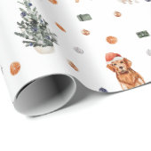 Weihnachtshunde 2 geschenkpapier (Rolleneckpunkt)