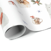 Weihnachtshunde 4 geschenkpapier (Rolleneckpunkt)
