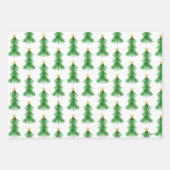 Weihnachtshunde Crab Candy Canes Geschenk Wrap Set Geschenkpapier Set (Vorderseite 3)