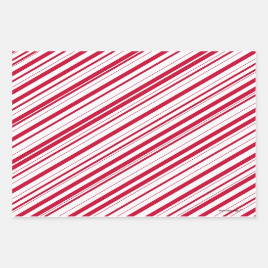 Weihnachtshunde Crab Candy Canes Geschenk Wrap Set Geschenkpapier Set (Vorderseite 2)