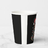 Weihnachtshunde Dackel Weihnachten Weihnachten Dac Pappbecher (Rechts)