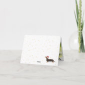 Weihnachtshunde Foto Merry Bright Card Karte (Rückseite)