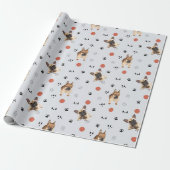 Weihnachtshunde Geschenkpapier (Ungerollt)