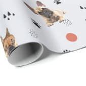 Weihnachtshunde Geschenkpapier (Rolleneckpunkt)