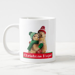 Weihnachtshunde Jumbo-Tasse