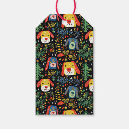 Weihnachtshunde Niedlich Geschenkanhänger