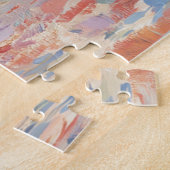 Weihnachtshunde Rustikaler Kamin Nostalgisches Gem Puzzle (Seite)