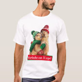 Weihnachtshunde T-Shirt (Vorderseite)