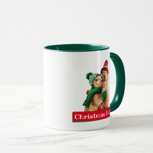 Weihnachtshunde Tasse (VorderseiteRechts)