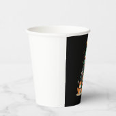 Weihnachtshunde Tree T - Shirt Niedlich Hunde Welp Pappbecher (Rechts)