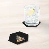 Weihnachtshunde Tree T - Shirt Niedlich Hunde Welp Untersetzer (Vor Ort)