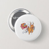 Weihnachtshunde und KatzenSchlitten Button (Vorne & Hinten)
