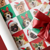 Weihnachtshunde Wrapping Paper Sheets Geschenkpapier