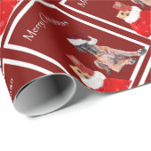 WeihnachtshundeDeutsche Dogge Geschenkpapier (Rolleneckpunkt)