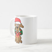 WeihnachtshundeTasse Kaffeetasse (Vorderseite Links)