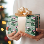 Weihnachtshundpapier Geschenkpapier